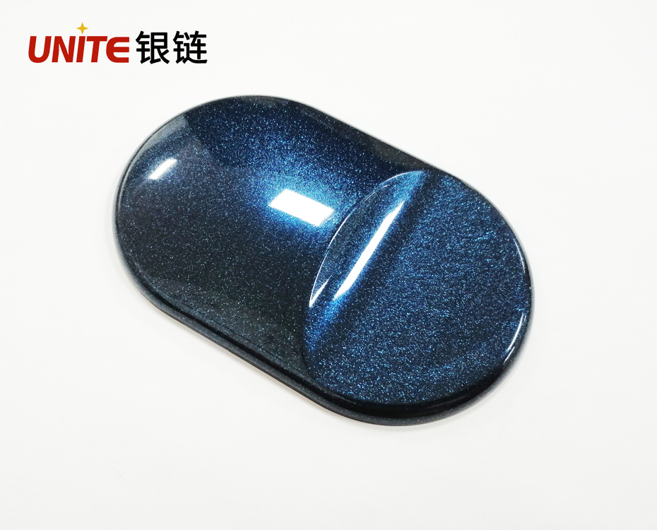银链蓝色免喷涂