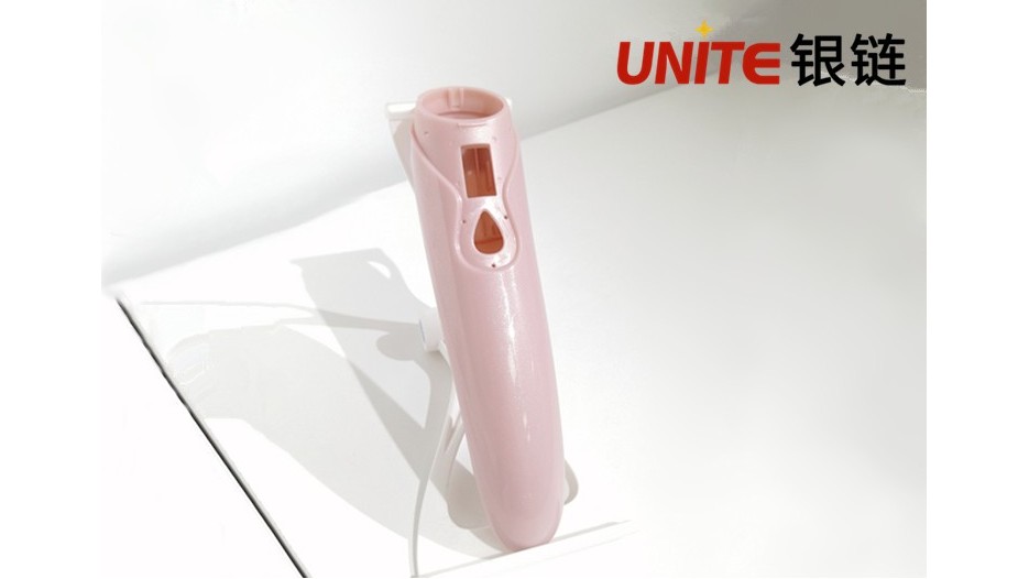 粉色ABS免喷涂塑料在美容仪器部件上的应用案例