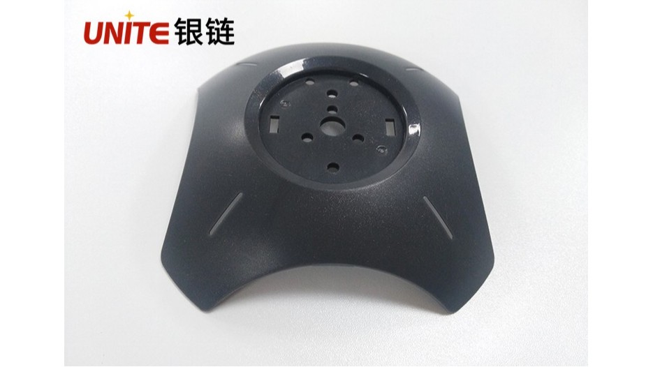 铁灰色ABS免喷涂塑料在灯柱支架底座的应用案例