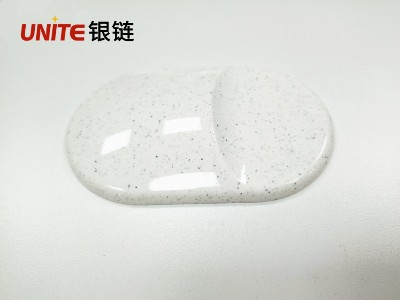 洒点效果银星白ABS免喷涂改性塑料